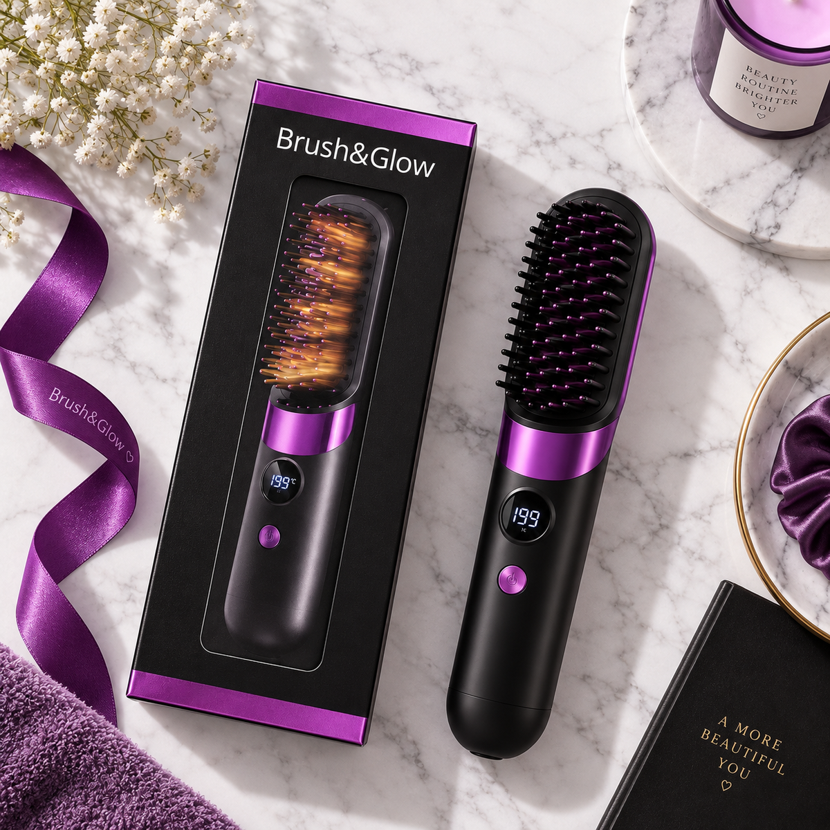 Brush&Glow Heating Brush